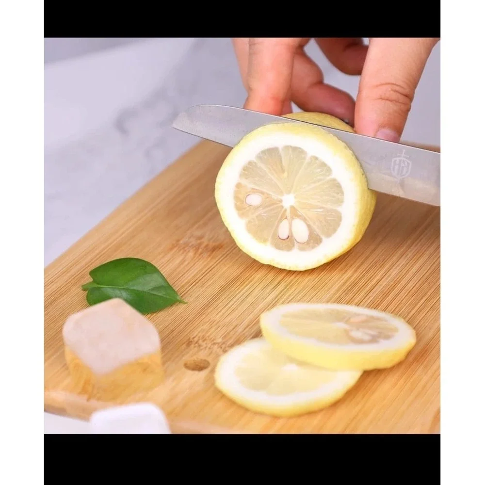 The Bamboo Guys Cutting Board Set for Kitchen Small Boards with Holder Serving